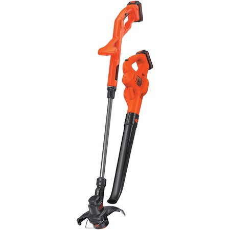 Black & Decker MAX Lithium 10" String Trimmer/Edger, Sweeper and Battery Combo Kit LCC222